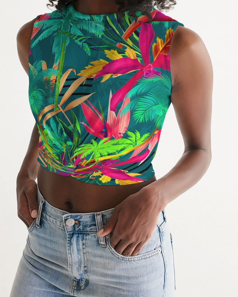 Conga - The Real Teal Crop Top